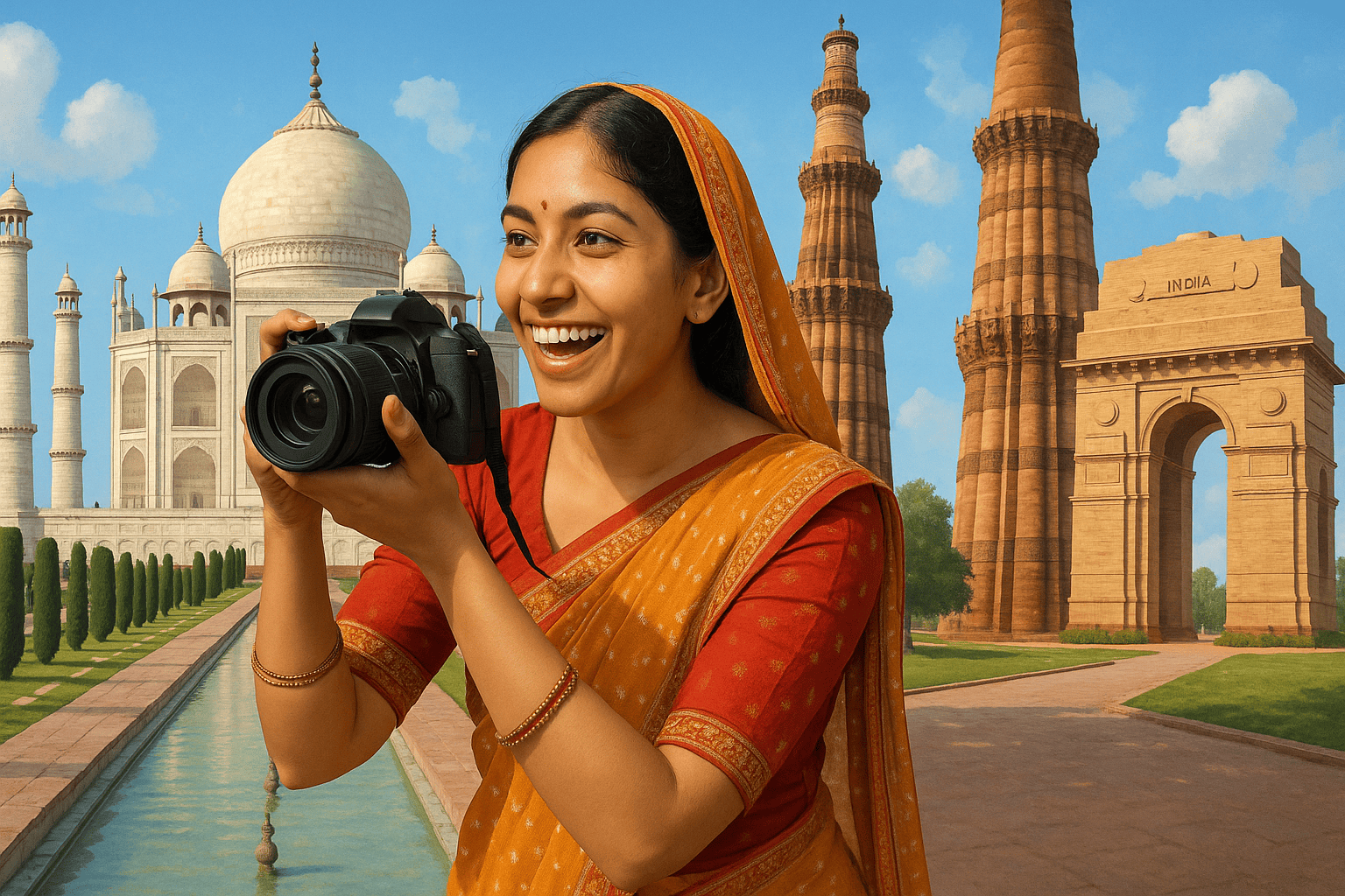 Exploring India with Sana